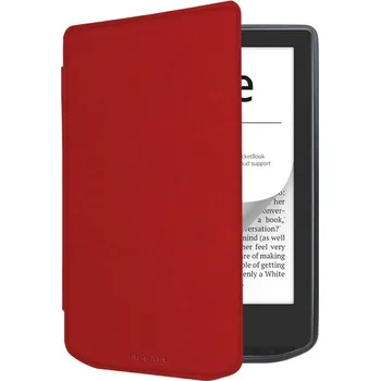 Pouzdro na čtečku elektronické knihy Pouzdro B-SAFE LOCK 3508, obal na Pocketbook 629 Verse / 634 Verse Pro - magnetické zavírání, AutoSleep, červené + BONUSY