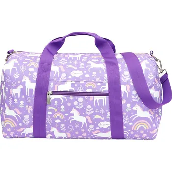 Školní batoh A Little Lovely Company - dětská cestovní taška - jednorožci a duha