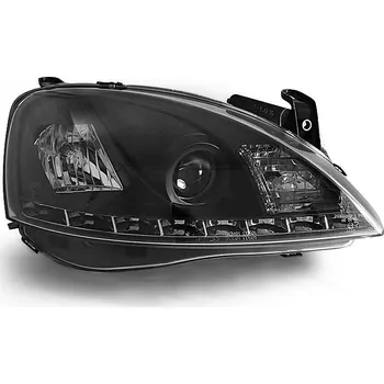 Přední světlomet TUNING-TEC Přední světla Opel Corsa C 01-06 - černé 2