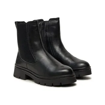 Dámské kozačky Polokozačky s.Oliver 5-26452-43 Černá 40