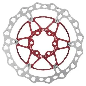 Brzda na kolo Brzdový kotouč A2Z TY-SPV-180TH-srdce, červená