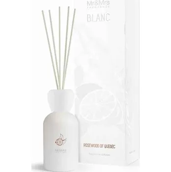 Aroma difuzér Mr&Mrs Fragrance - Blanc Difuzér - Rosewood Of Quebec (Palisandr) Vůně do bytu unisex