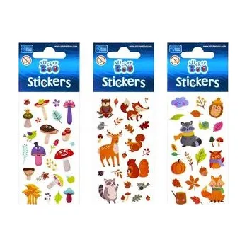 Set školních potřeb Naklejki STICKER BOO Jesień mix