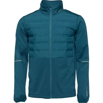 Pánská mikina Pánská technická mikina Arcore TABARIN 2XL Tyrkysová, Stříbrná