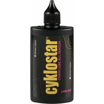 Cyklistické mazivo Olej CYKLOSTAR Original Chain Lube All Season kapátko 100 ml na