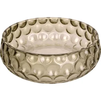 Mísa Speckles sklo malé mechově zelené 16cm Present Time (Barva-mechově zelená, sklo)