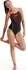 Dívčí plavky Speedo Girls' Medley Logo Swimsuit 81345817521 černé/oranžové