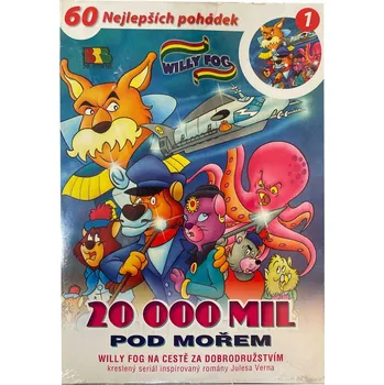 DVD film Willy Fog - 20 000 mil pod mořem 1 - DVD
