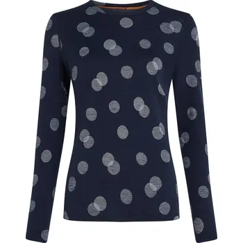 Dámské tričko Dámské triko Icebreaker W Mer 260 Vertex LS Crewe FallFl Velikost: M / Barva: tmavě modrá