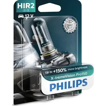 Žárovka HIR2 12V,55W PX22d X-TREMEVISION PRO150 PHILIPS