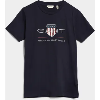 TRIČKO GANT ARCHIVE SHIELD SS T-SHIRT EVENING BLUE