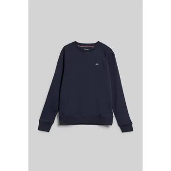 Dívčí mikina MIKINA GANT SHIELD C-NECK EVENING BLUE