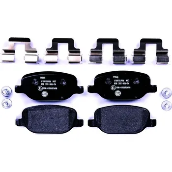 Brzdová destička Sada brzdových destiček, kotoučová brzda HELLA 8DB 355 006-741