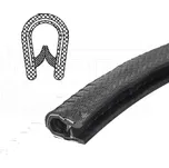 OHV-145-14 ohebná ochrana hrany plechu PVC (lemovka), s ocelovým vyztužením 1-4mm