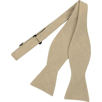 Bubibubi Béžový vázací motýlek Almond