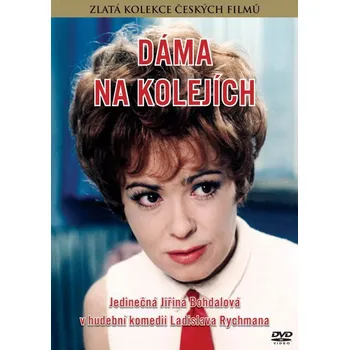 DVD film Dáma na kolejích - Papírový obal (pošetka)