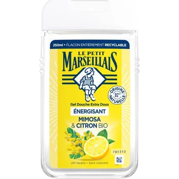 Sprchový gel LE PETIT MARSEILLAIS BIO sprchový gel MIMÓZA A CITRON 250ml