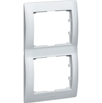 vypínač GL RÁMEČEK 2P VER. HLINÍK *771306 Legrand