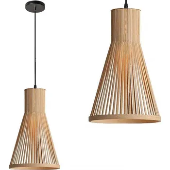 Toolight Toolight, stropní svítidlo 1xE27 APP1271-1CP, přírodní hnědá, OSW-02403