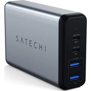Satechi 75W Dual TYPE-C cestovní adaptér vesmírně šedý