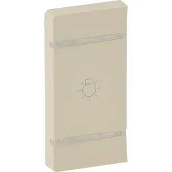 vypínač Valena LIFE kryt pro MYHONE 2modul. symbol světlo levá barva béžová *755526 Legrand