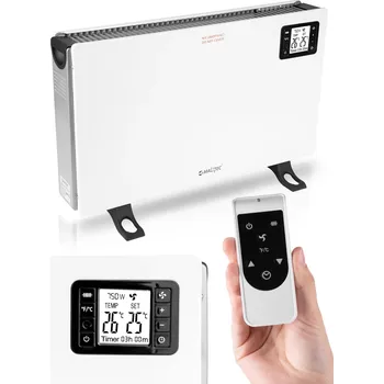 Přímotop Hütermann Elektrický přímotop 2000W, ventilátor, dálkové ovládání