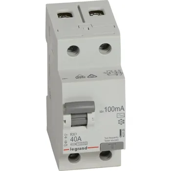Proudový chránič RX3 CHRÁN. 2P 40A 100MA AC *402029 Legrand