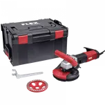 FLEX LDE 16-8 125 R, Kit Turbo-Jet II, Sanační bruska s variabilními otáčkami pro bezprašné broušení až do rohů, 125 mm