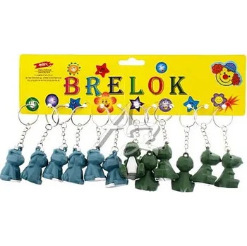 Klíčenka Unicorn/Dino 4,5cm, gumová, mix