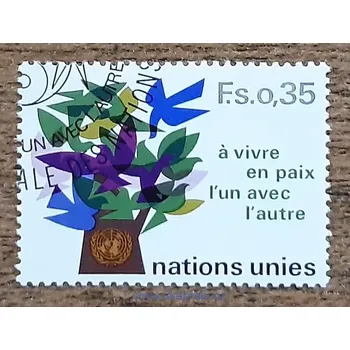 Sběratelství OSN Ženeva raz. 72 r. 1978