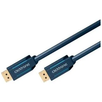 Video kabel Clicktronic DisplayPort 1.1 kabel, DP(M) - DP(M), 2m