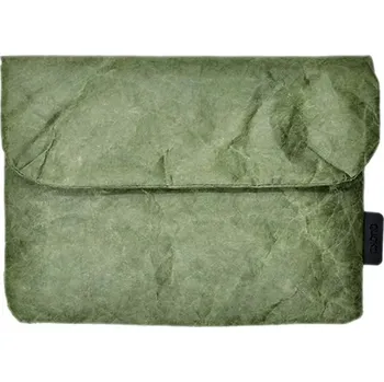 Pouzdro na čtečku elektronické knihy Univerzální nepromokavé pouzdro na čtečky - Quoko Q20-GR - tyvekové pouzdro pro všechny čtečky knih - zelené, magnetické zavírání + BONUSY