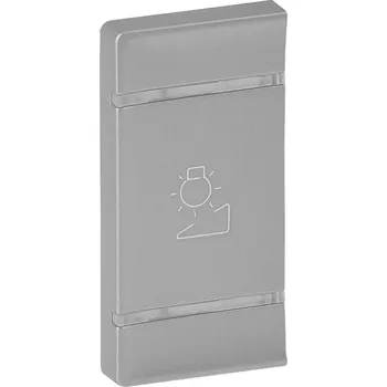 Elektroinstalační materiál Valena LIFE kryt pro MYHONE 1modul. regulace levý barva hliník *755592 Legrand