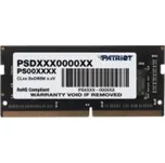 Patriot 8GB DDR4 3200MHz CL22 SR SO-DIMM, 1.2V
