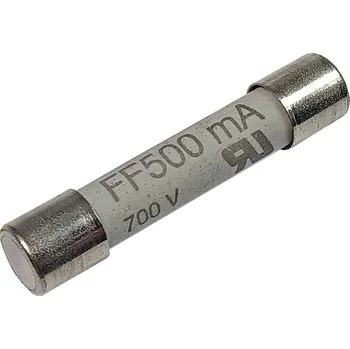 Autopojistky Pojistka FF 0.5A / 700V AC, pro laboratorní a měřicí techniku