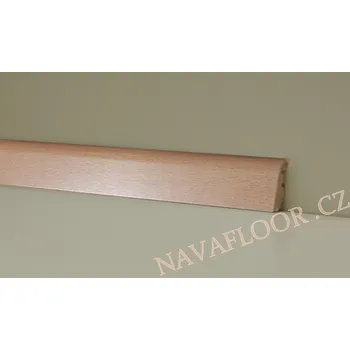 soklová lišta Soklová lišta KP 40 54001 Buk přírodní délka 2,4m