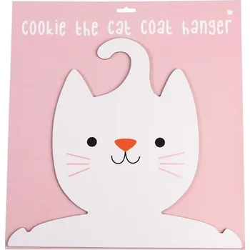 Věšák Ramínko na oblečení s kočkou Cookie