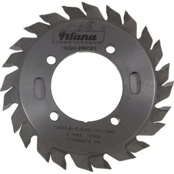 Pilový kotouč Předřezový kotouč SK skládaný 5393.1 12+12 WZ HP RAPIDO (120x2,8-3,6x50)
