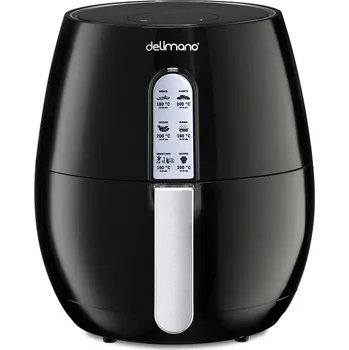 fritéza Delimano Air Fryer Deluxe černá