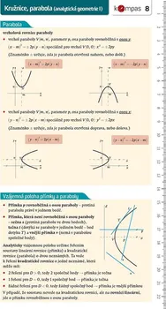 Matematika Matematika s přehledem 8: Kružnice, parabola - Fraus (2015)