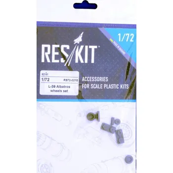 Plastikový model Reskit 1/72 L-39 Albatros - wheels (EDU,SF,KP)