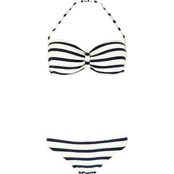 Dámské oblečení Plavky Barts MISTY BANDEAU White velikost 40