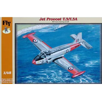 Plastikový model Fly 1/48 Jet Provost T.3 RAF basic training aircraft