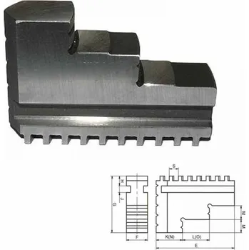 Sklíčidlo Čelist vnější tvrdá 315/4/SCV/ CSN 243849