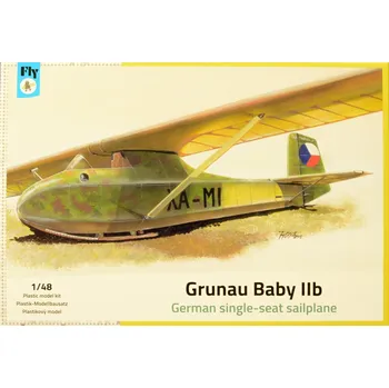 Plastikový model Fly 1/48 Grunau Baby IIB (Sweden)