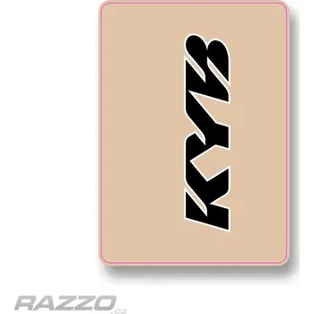 Vidlice na kolo Polep na vidlice DCore Upper Fork Decal KYB Black