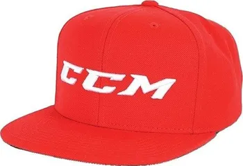 Kšiltovka CCM Big Logo Snapback červená uni
