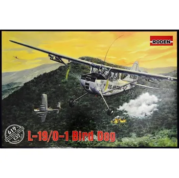 Plastikový model Roden 1/32 L-19/O-1 Bird Dog (USAF)