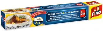 Pečicí papír Sarantis Fino 2v1 papír na pečení + alobal 5 metrů