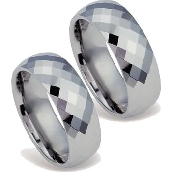 Prsten Snubní prsteny wolfram 1 pár RTS27